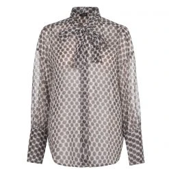 Emme Amburgo Pussy Bow Blouse