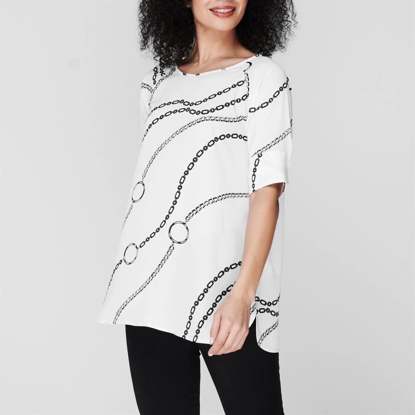 Emme Emme Chain Print Blouse Emme Emme Chain Print Blouse -Cheap Estee Lauder Store