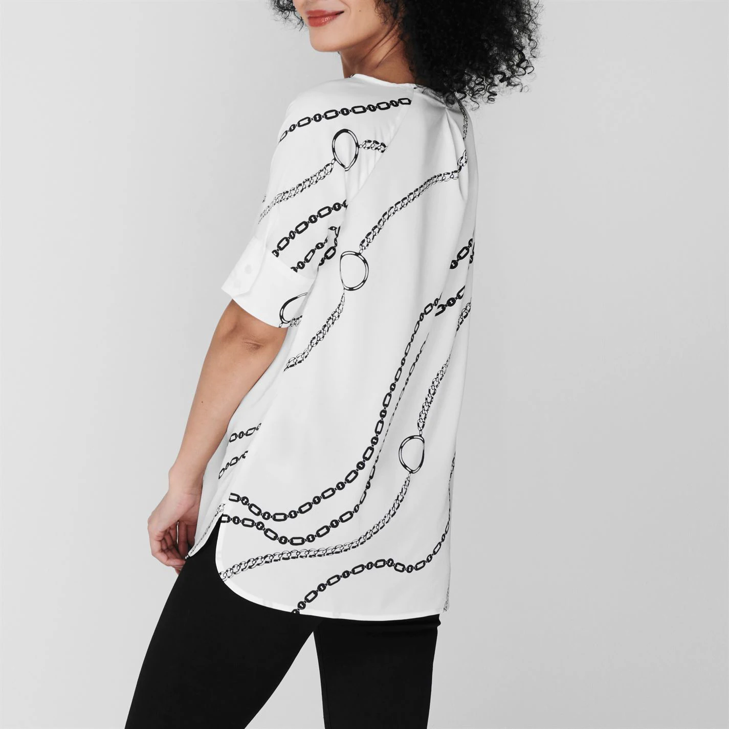 Emme Emme Chain Print Blouse Emme Emme Chain Print Blouse -Cheap Estee Lauder Store