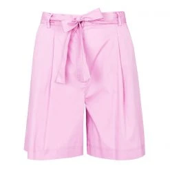 Emme Cotton Bermuda Merlot Shorts