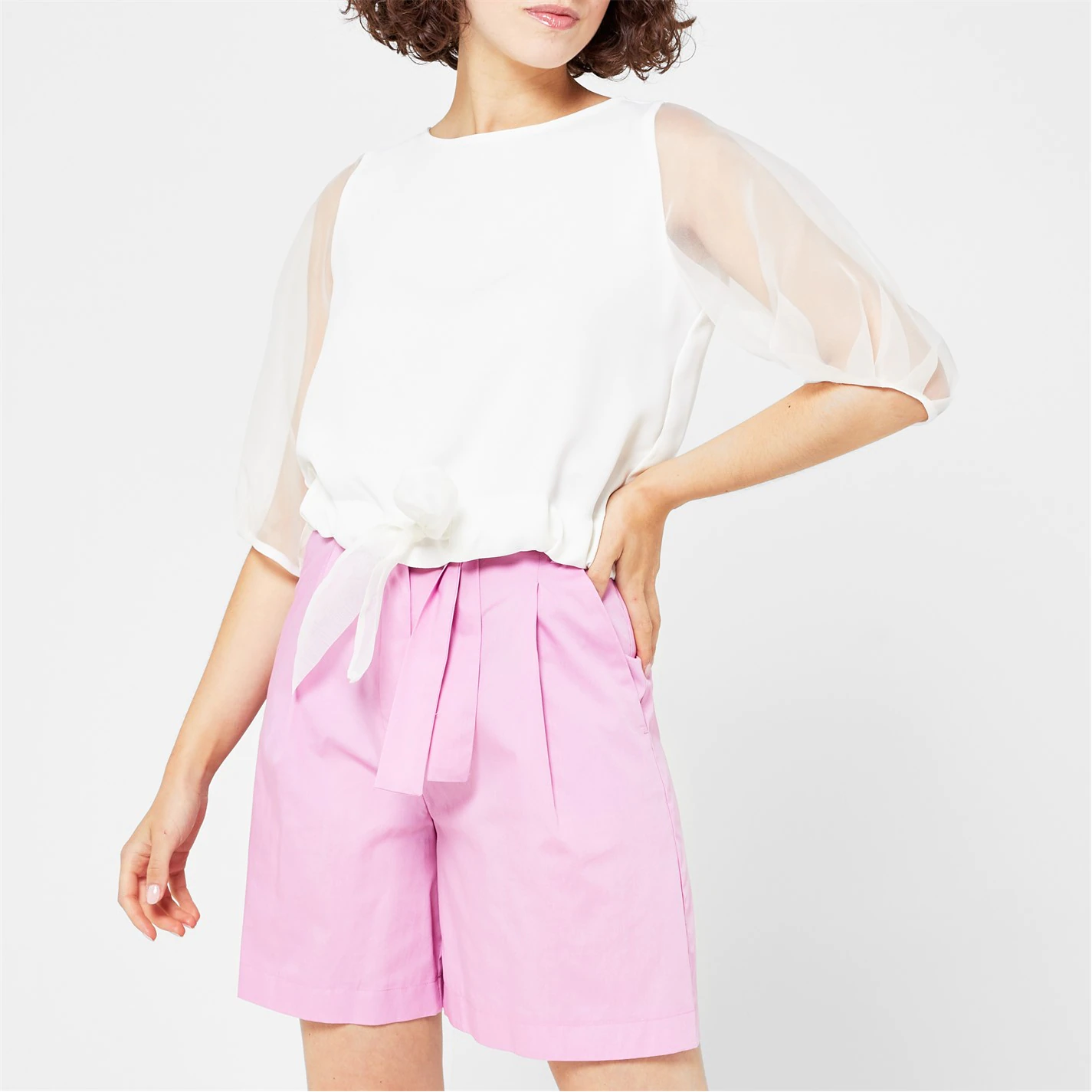 Emme Womens Dirce Sheer Top 2 Emme Womens Dirce Sheer Top - Image 2