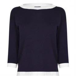 Emme Frate Long Sleeve Knit Jumper