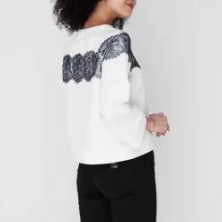 Emme Iames three quarterCrop Jumper 2 Emme Iames three quarterCrop Jumper -Cheap Estee Lauder Store 66312901 xxl a2