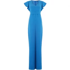 Emme Corona ruffle short sleeve jumpsuit